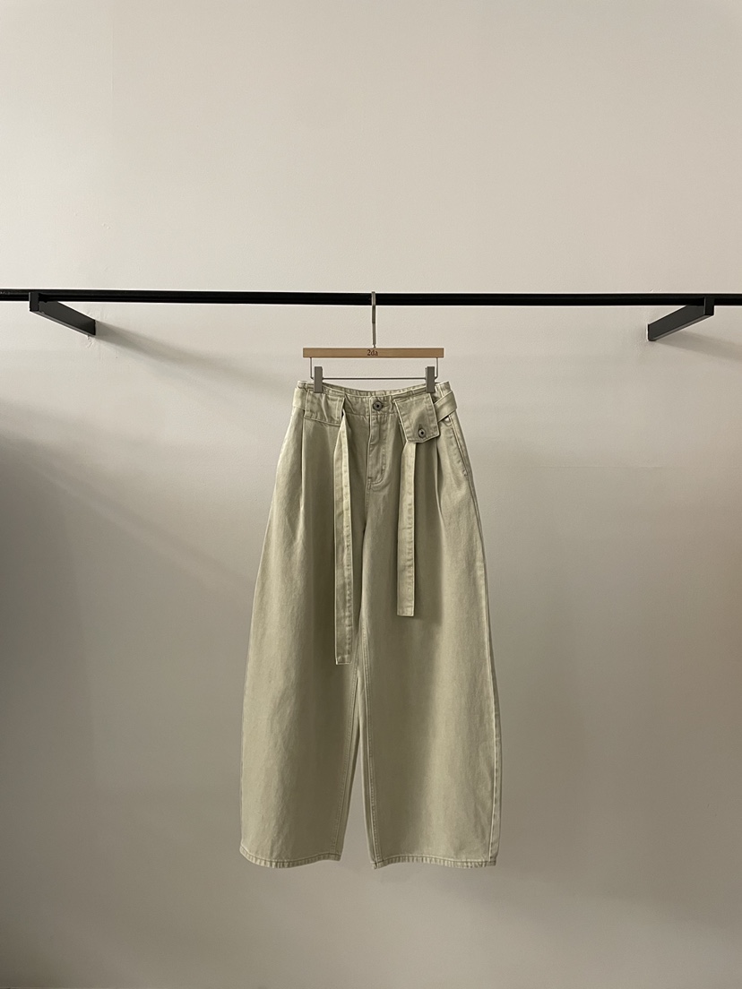 2DA/DARIMI-P韓國東大門直郵女裝新款職業休閑褲含腰帶2DA/DARIMI-P休閑褲圖色2