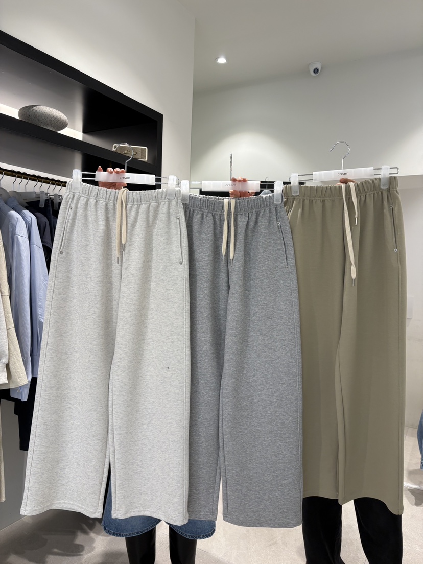 CREAM-P韓國東大門直郵女士新品職業時尚推薦休閑休閑褲CREAM-P休閑褲