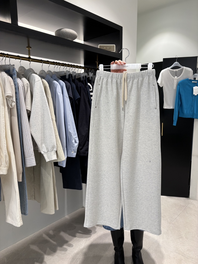 CREAM-P韓國東大門直郵女士新品職業時尚推薦休閑休閑褲CREAM-P休閑褲圖色1