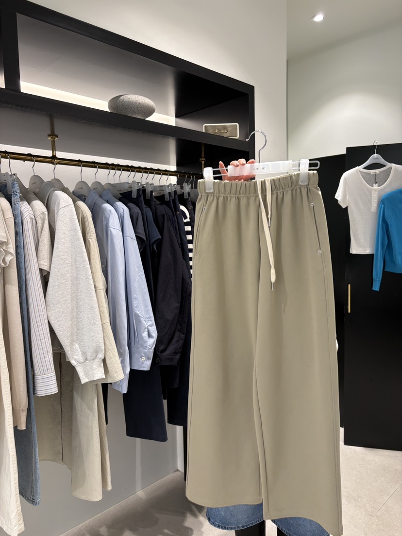 CREAM-P韓國東大門直郵女士新品職業時尚推薦休閑休閑褲CREAM-P休閑褲圖色3