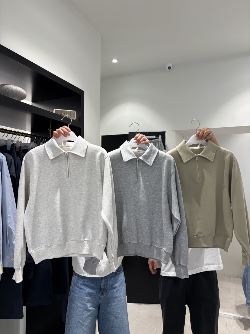 CREAM-P韓國直郵女裝新款熱賣人氣時尚推薦休閑衛衣拉鏈CREAM-P衛衣