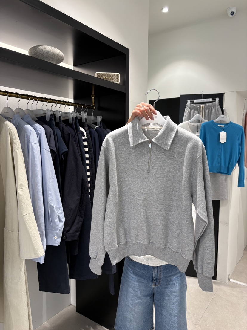 CREAM-P韓國直郵女裝新款熱賣人氣時尚推薦休閑衛衣拉鏈CREAM-P衛衣圖色2