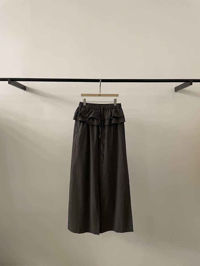 2DA/DARIMI-P韓國直郵實拍女士新款職業人氣休閑休閑褲2DA/DARIMI-P休閑褲圖色2墨色