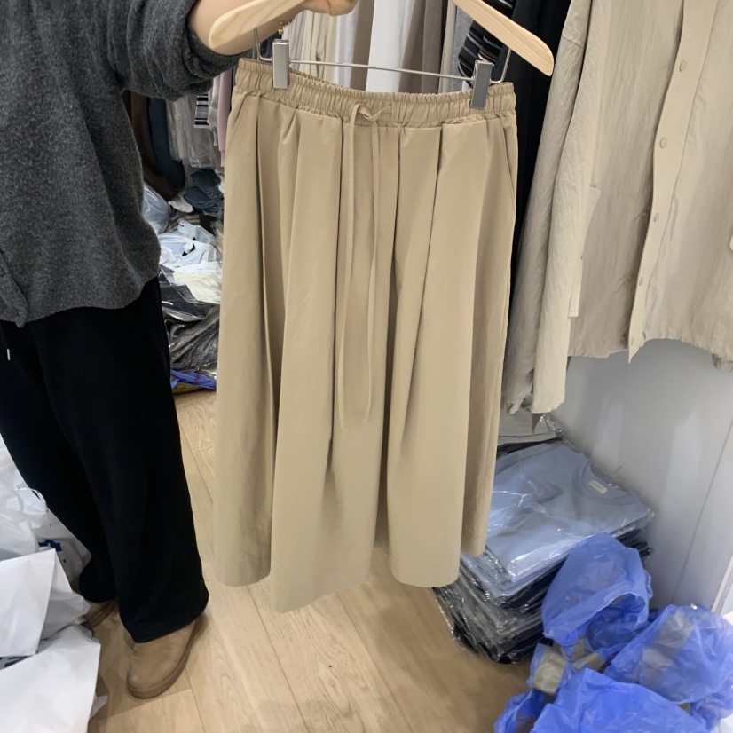 HOUSE OF/DE MERRY韓國直郵實拍女士新品熱賣長裙百褶褶裙HOUSE OF/DE MERRY長裙圖色2