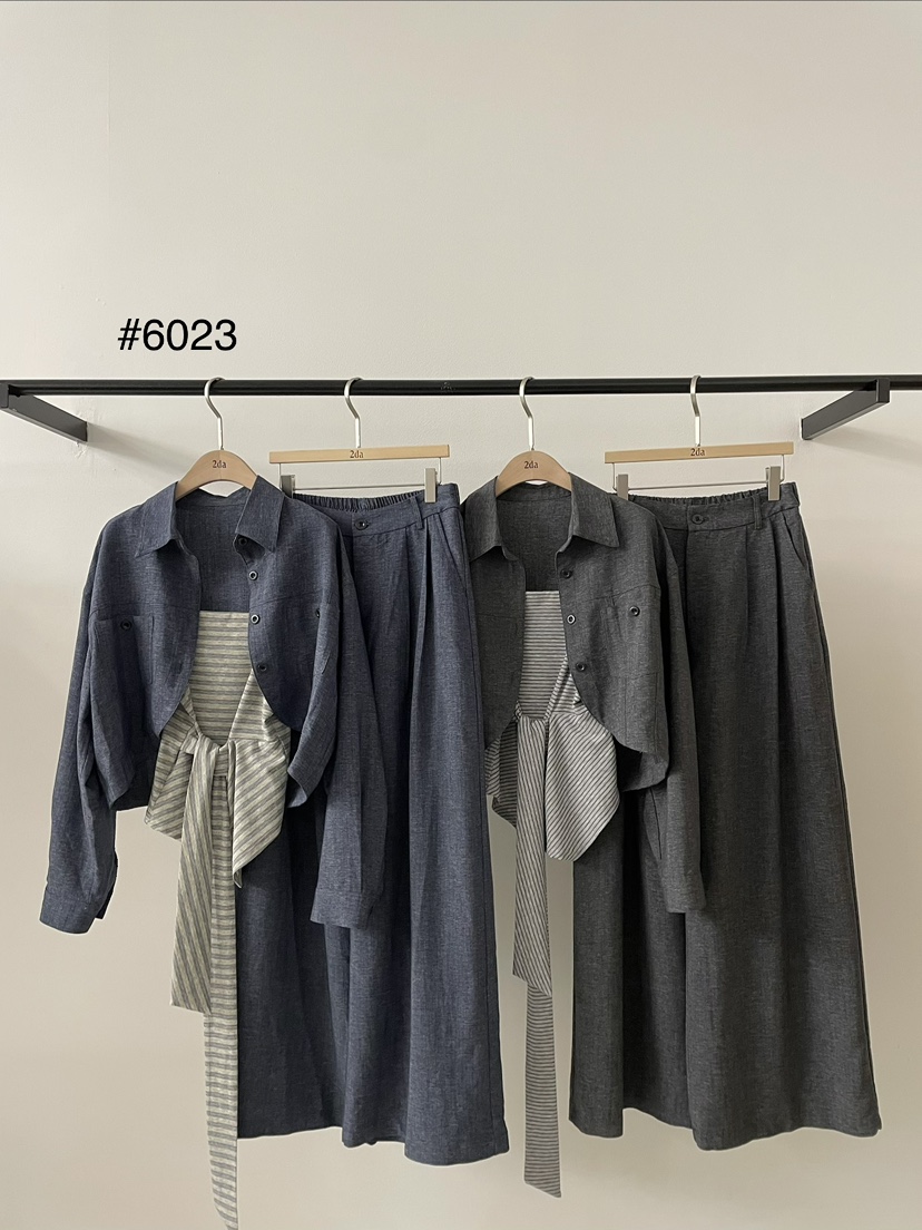 2DA/DARIMI-P韓國東大門直郵女士新品時尚休閑套裝三件套2DA/DARIMI-P套裝