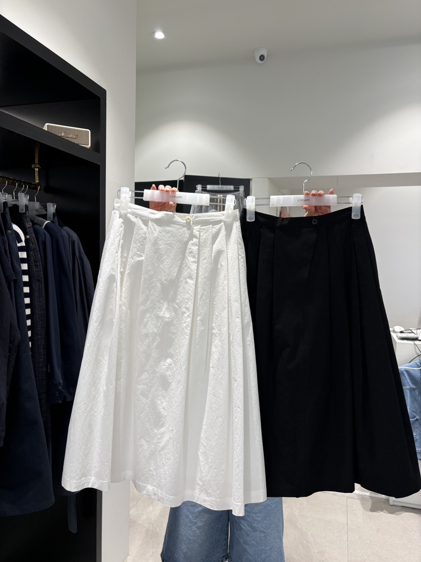 CREAM-P韓國代購女士新款26春夏休閑人氣熱賣職業推薦長裙CREAM-P長裙