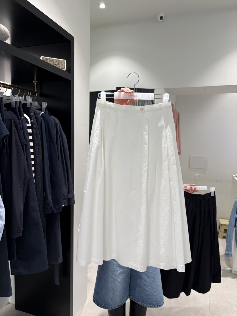 CREAM-P韓國代購女士新款26春夏休閑人氣熱賣職業推薦長裙CREAM-P長裙圖色1