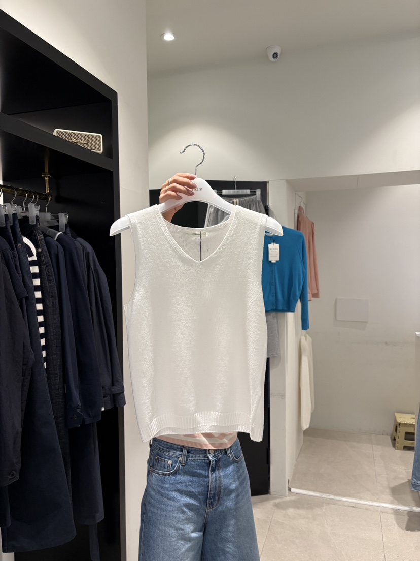 CREAM-P韓國直郵女士新品職業推薦熱賣休閑人氣吊帶背心CREAM-P吊帶/背心圖色1