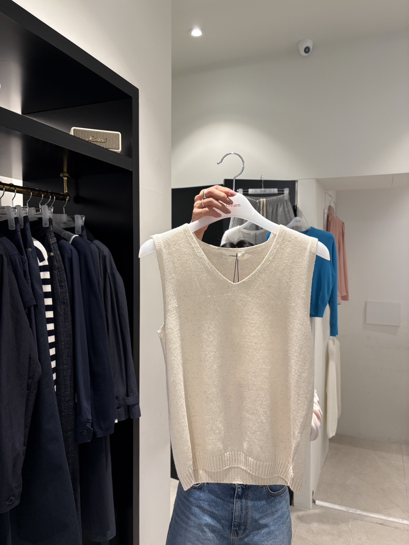 CREAM-P韓國直郵女士新品職業推薦熱賣休閑人氣吊帶背心CREAM-P吊帶/背心圖色2