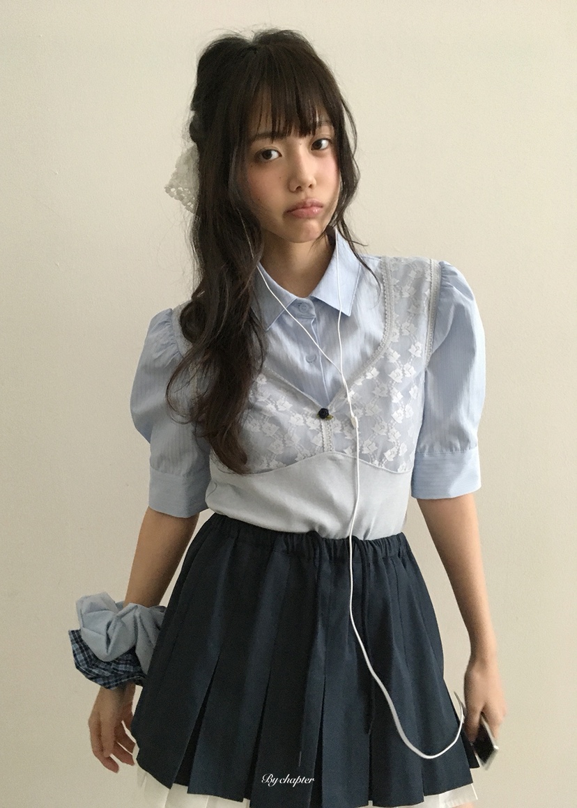 BY CHAPTER韓國直郵實拍女士新品時尚吊帶背心不含內搭蕾絲BY Chapter吊帶/背心