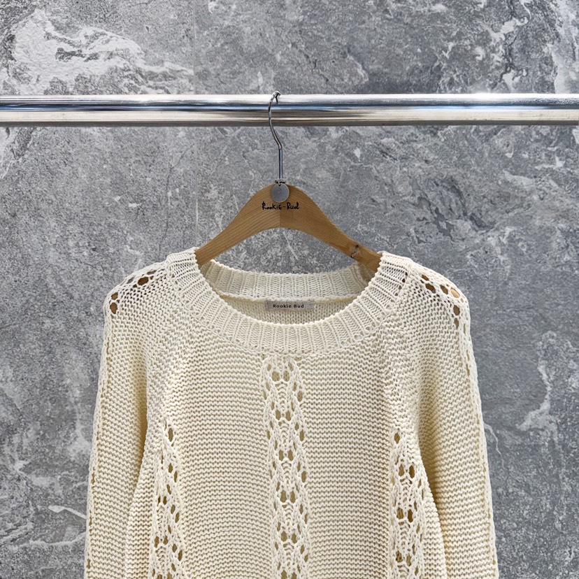 ROOKIE BUD韓國東大門直郵女士新款職業人氣熱賣針織衫亞麻ROOKIE BUD-L針織衫