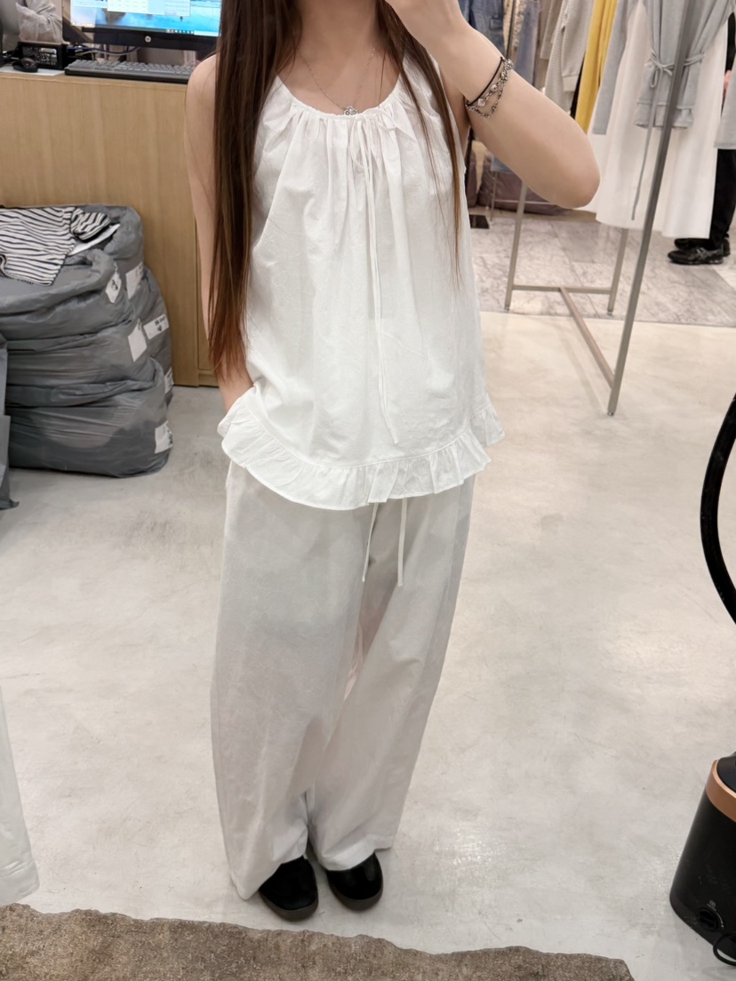 THE EYL韓國直郵女裝新品時尚人氣熱賣職業推薦26春夏休閑褲THE EYL休閑褲