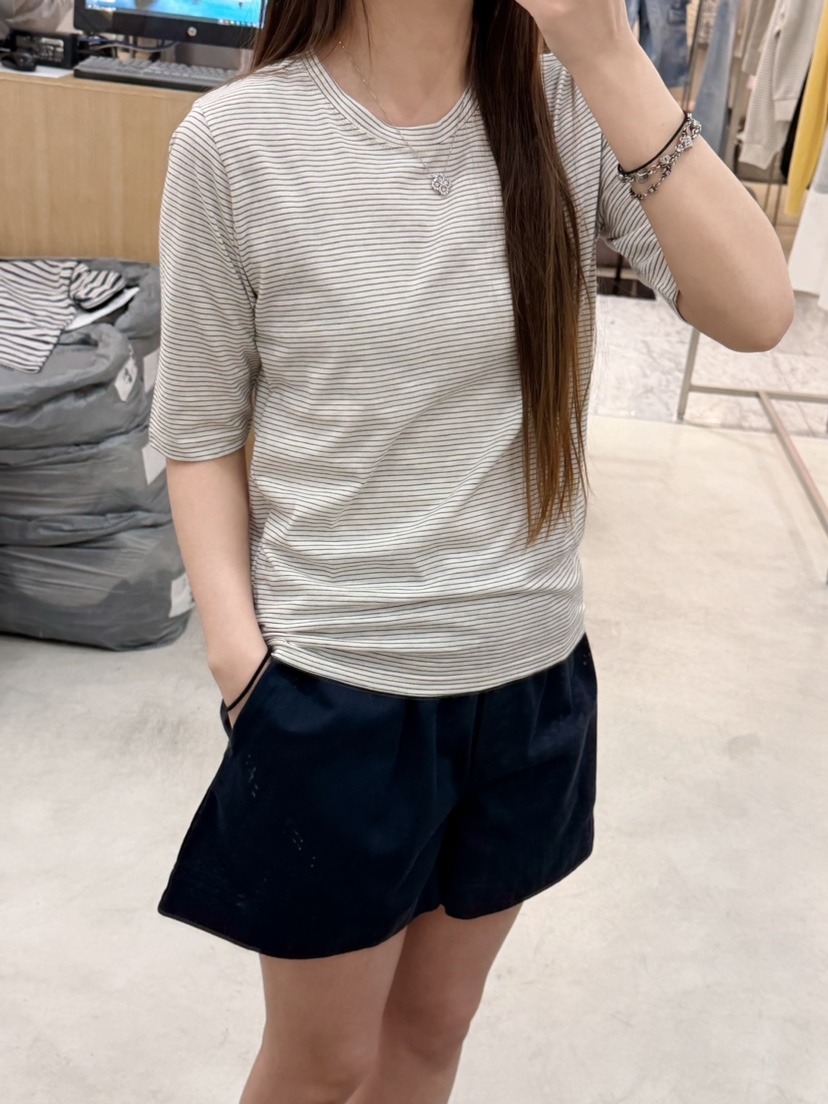 THE EYL韓國直郵女士新品人氣26春夏休閑推薦時尚職業T恤THE EYLT恤