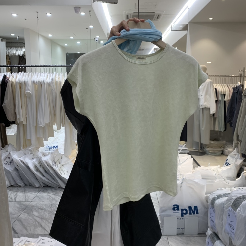 VELVET UNDERGROUND韓國代購女士新品職業熱賣推薦人氣T恤VELVET UNDERGROUNDT恤圖色1