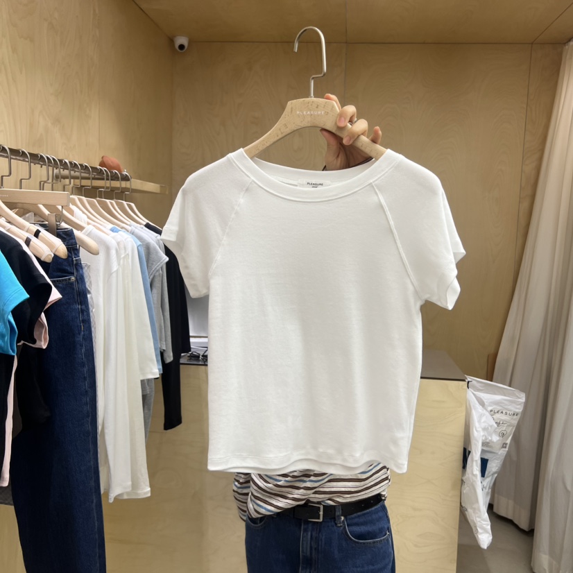PLEASURE韓國東大門直郵女裝新款休閑時尚熱賣人氣推薦T恤PLEASURET恤圖色2