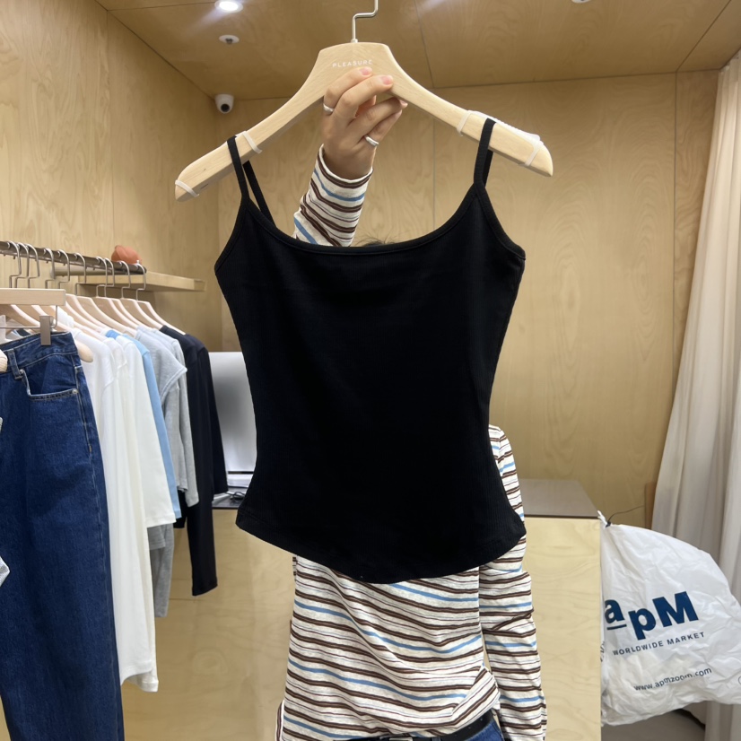 PLEASURE韓國直郵女士新品休閑職業26春夏人氣推薦吊帶背心PLEASURE吊帶/背心圖色5