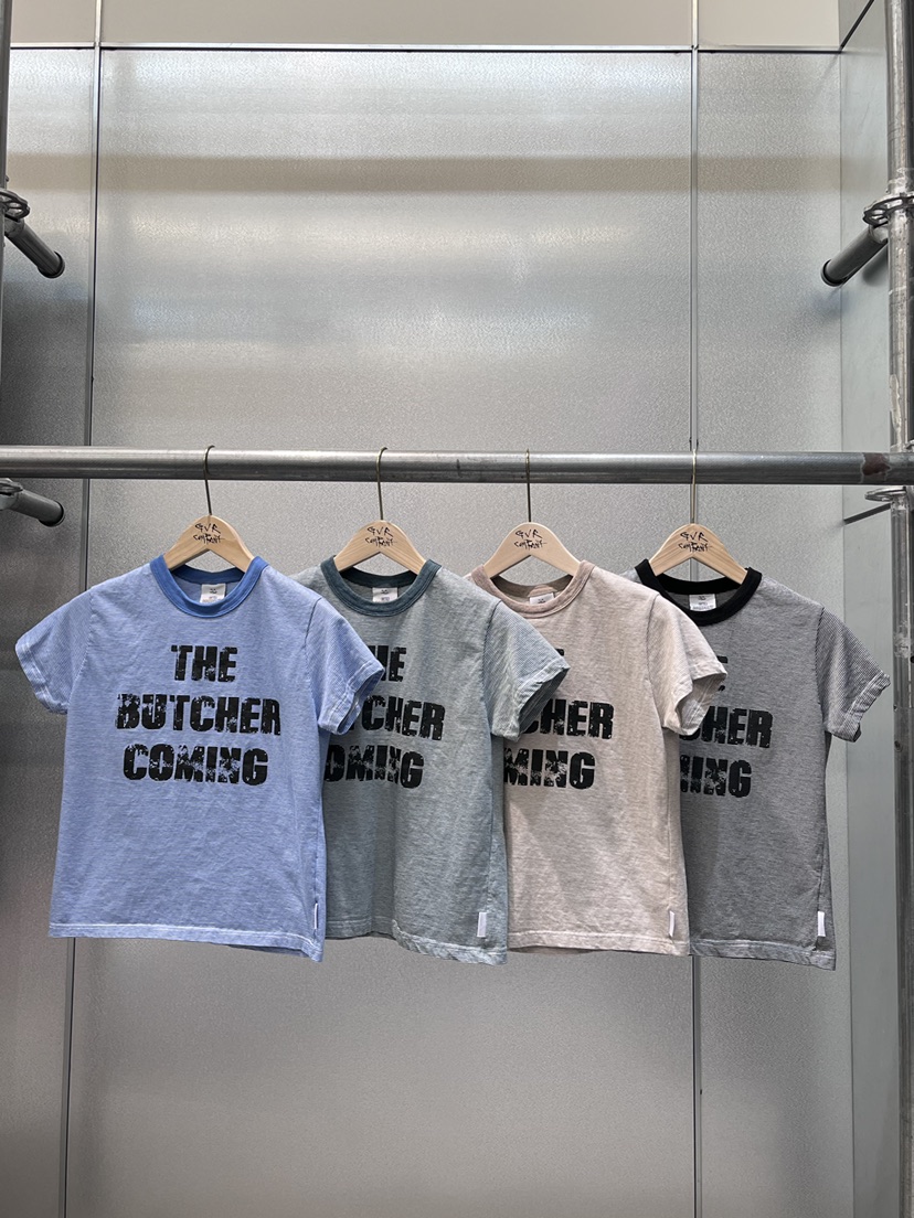 RAWOO/GVR COMPANY韓國代購女士新品26春夏時尚T恤條紋RAWOO/GVR COMPANYT恤