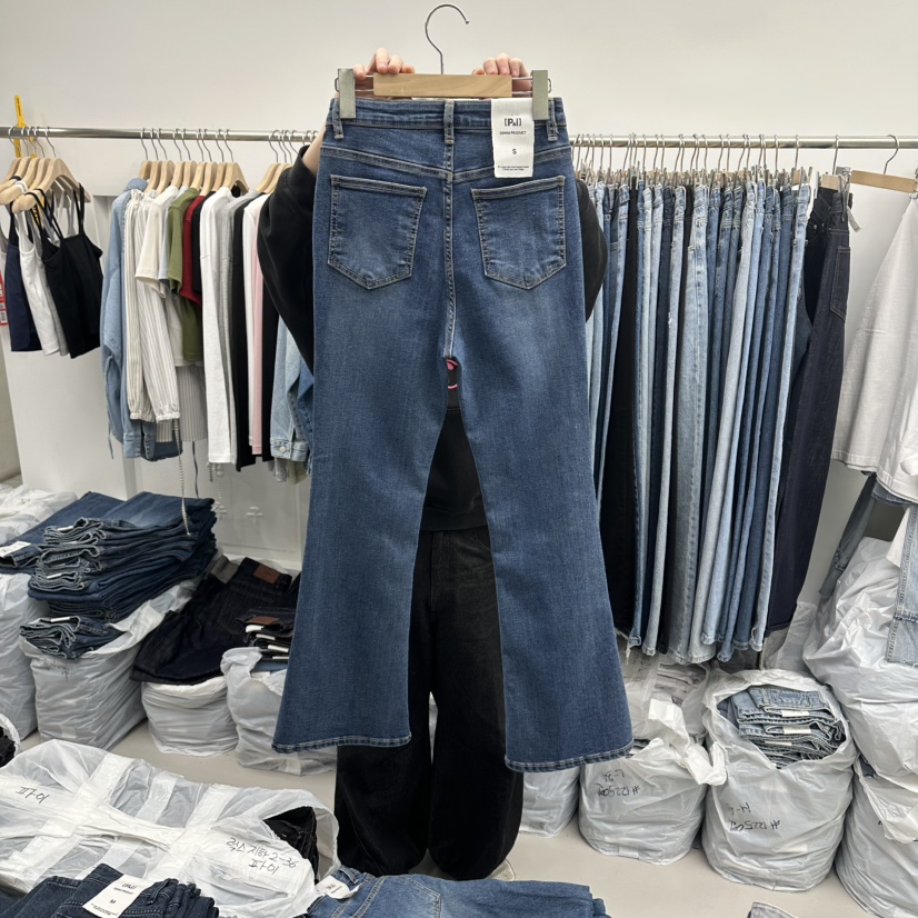 PAI韓國直郵女裝新品職業推薦熱賣26春夏人氣時尚休閑牛仔褲[PΛi]_PAi牛仔褲