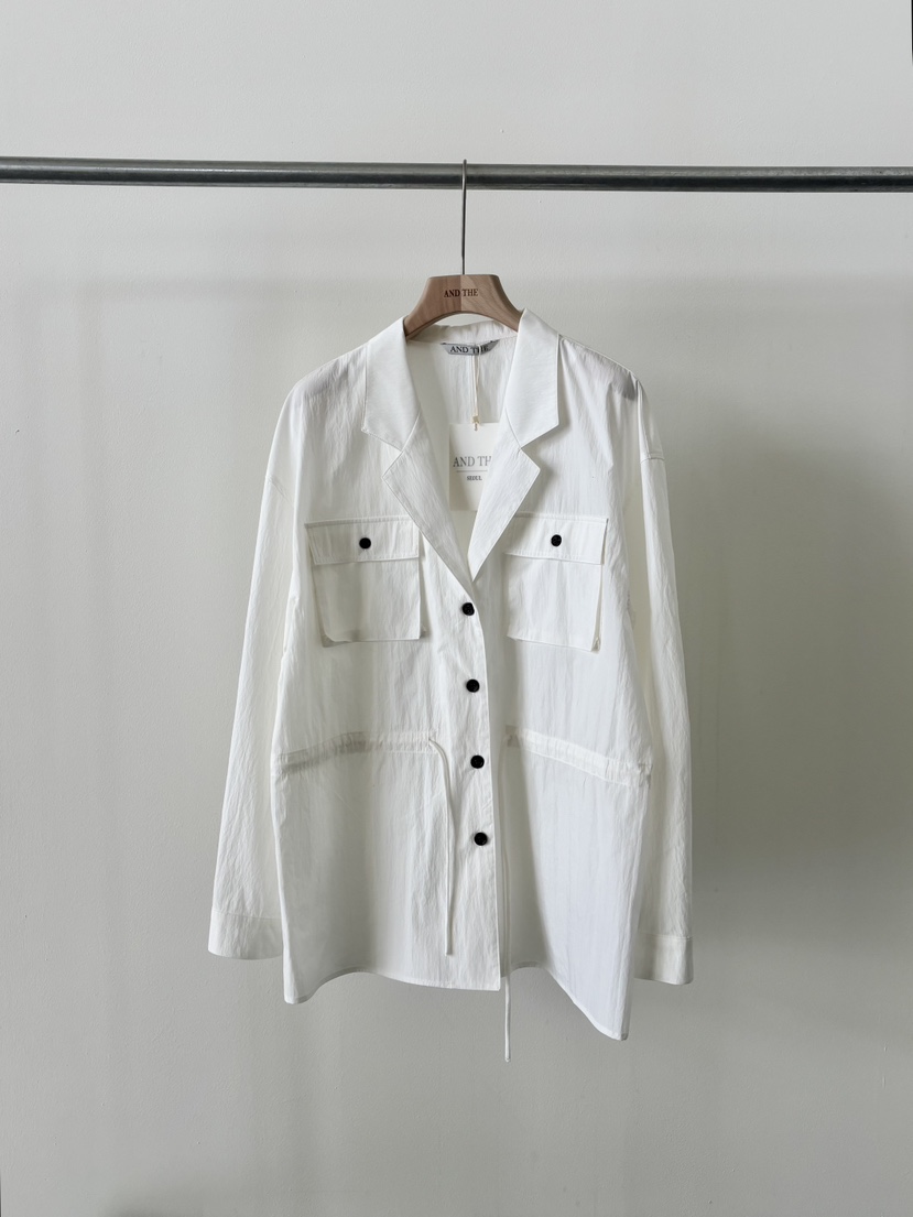 AND THE韓國代購女士新款休閑職業熱賣時尚人氣26春夏夾克AND THE夾克圖色1