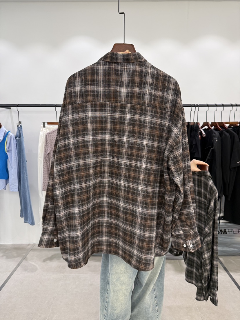 WATERMELON韓國代購女士新款熱賣時尚推薦襯衫蕾絲衫格子WATER MELON襯衫/蕾絲衫