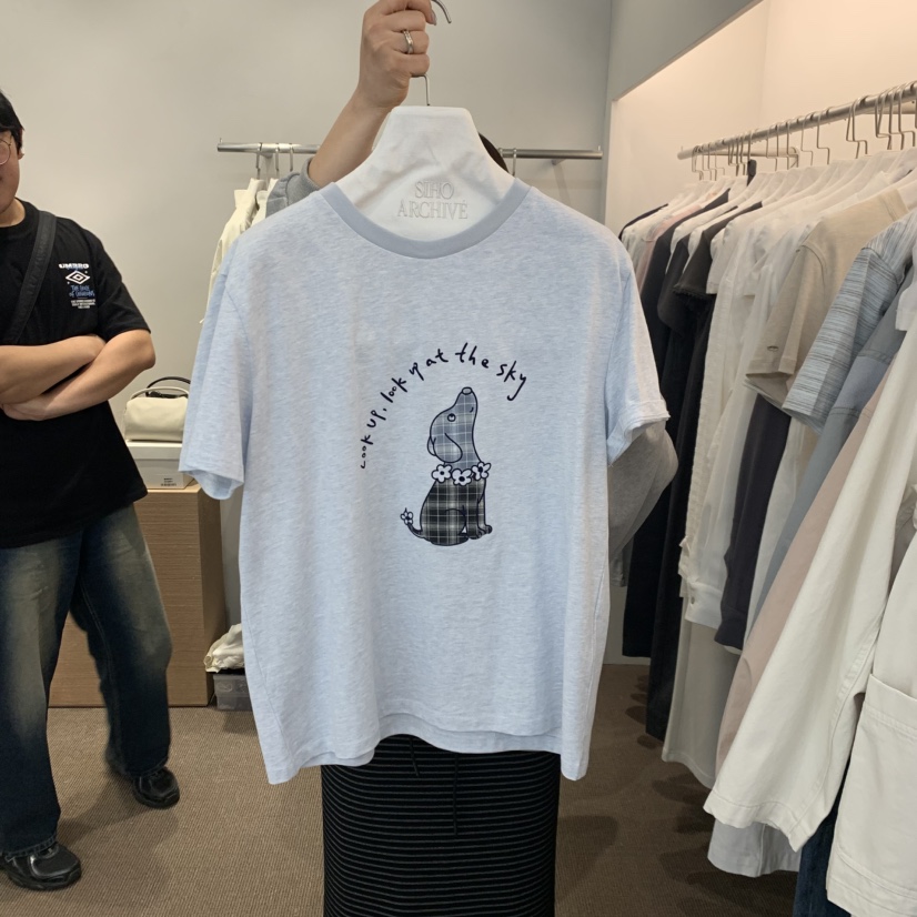 SIHO ARCHIVE韓國東大門直郵女士新款26春夏職業時尚T恤SIHO ARCHIVET恤圖色1