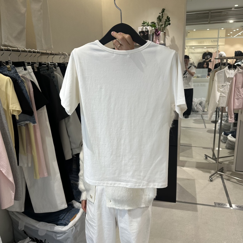 LIVU/MEMO CLASSIC韓國東大門直郵女士新品推薦職業T恤LIVU/MEMO CLASSICT恤