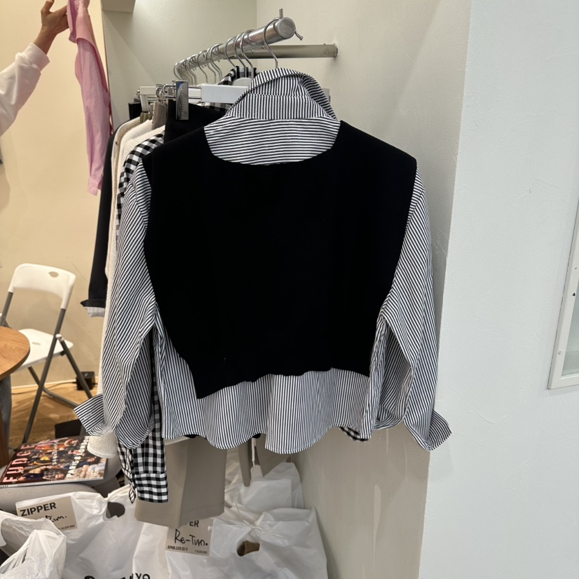 ZIPPER/STEADY韓國東大門直郵女裝新款時尚套裝兩件套套裝ZIPPER/STEADY套裝