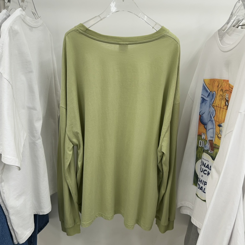 TOPDRESSING韓國直郵實拍女裝新品休閑人氣推薦時尚長袖T恤TOPDRESSING長袖T恤