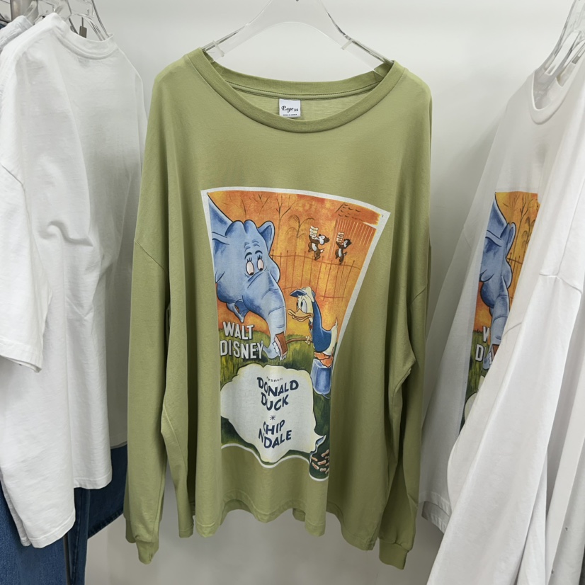 TOPDRESSING韓國直郵實拍女裝新品休閑人氣推薦時尚長袖T恤TOPDRESSING長袖T恤圖色1