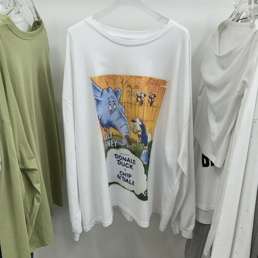 TOPDRESSING韓國直郵實拍女裝新品休閑人氣推薦時尚長袖T恤TOPDRESSING長袖T恤圖色2