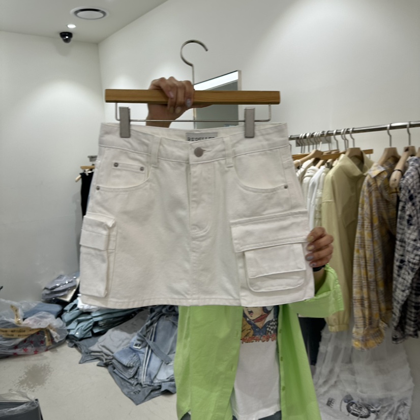 REPELLER韓國直郵實拍女裝新款26春夏時尚熱賣推薦裙褲工裝REPELLER裙褲圖色1