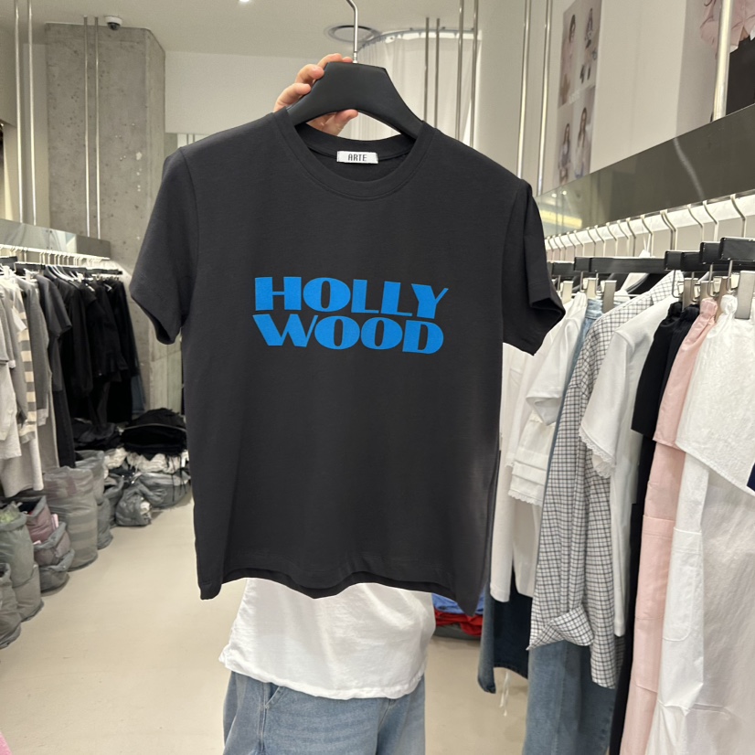 ARTE STUDIO/ATTENTION EDITORIAL韓國直郵實拍女裝新品熱賣T恤棉質ARTE STUDIO/ATTENTION EDITORIALT恤圖色3