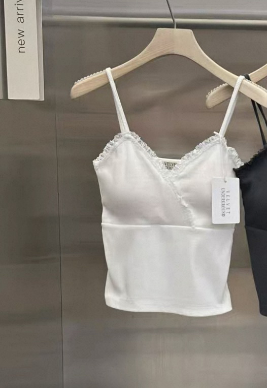 VELVET UNDERGROUND韓國代購女士新品26春夏推薦吊帶背心VELVET UNDERGROUND吊帶/背心圖色1