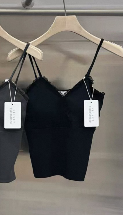 VELVET UNDERGROUND韓國代購女士新品26春夏推薦吊帶背心VELVET UNDERGROUND吊帶/背心圖色3