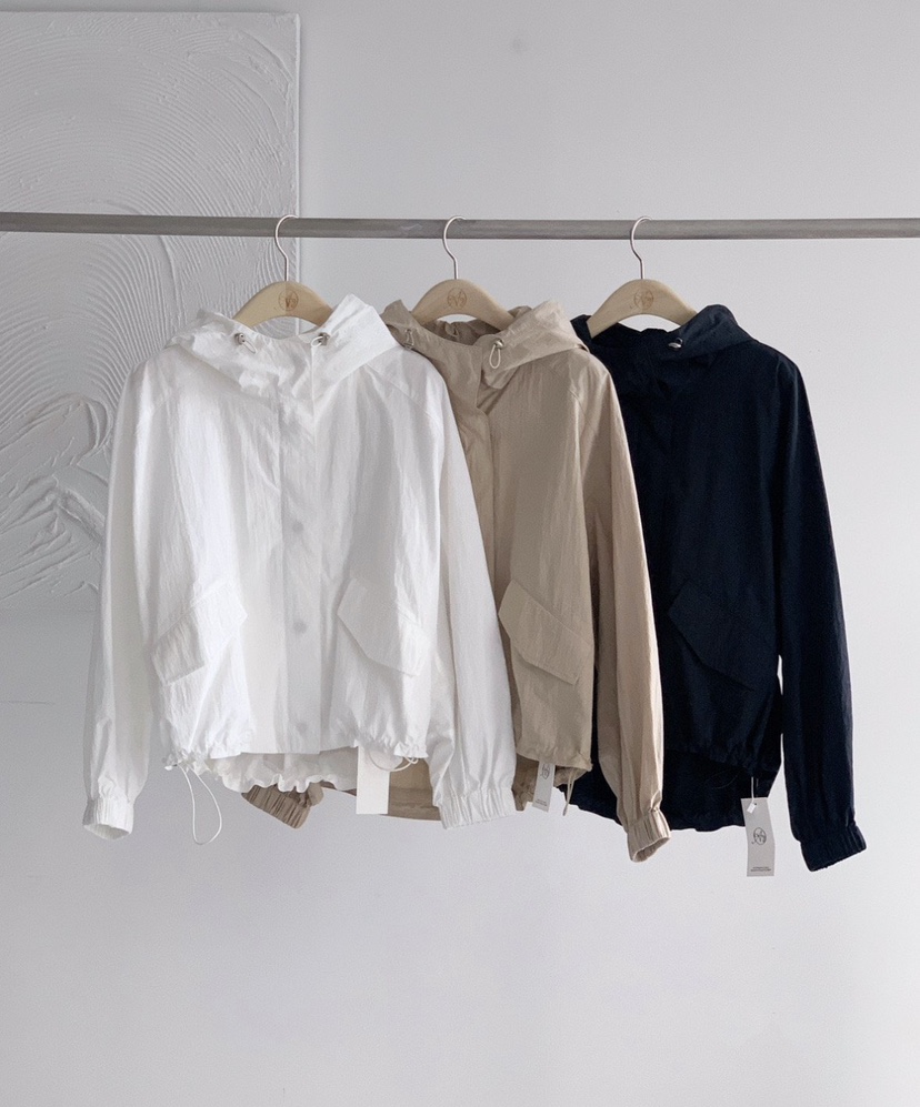 AFTERGLOW韓國代購女士新品時尚職業26春夏人氣熱賣夾克連帽AFTERGLOW夾克圖色3左三色