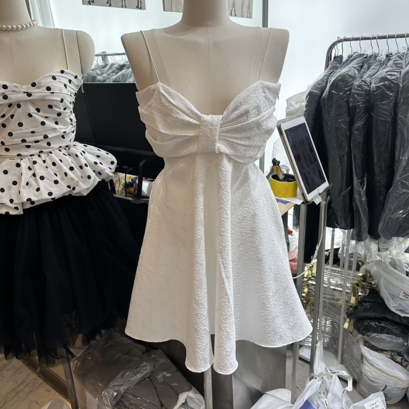 CHEAP-CHIC韓國代購女裝新款人氣推薦連衣裙可拆卸蝴蝶結CHEAP-CHIC/CHARLES THE SECOND連衣裙