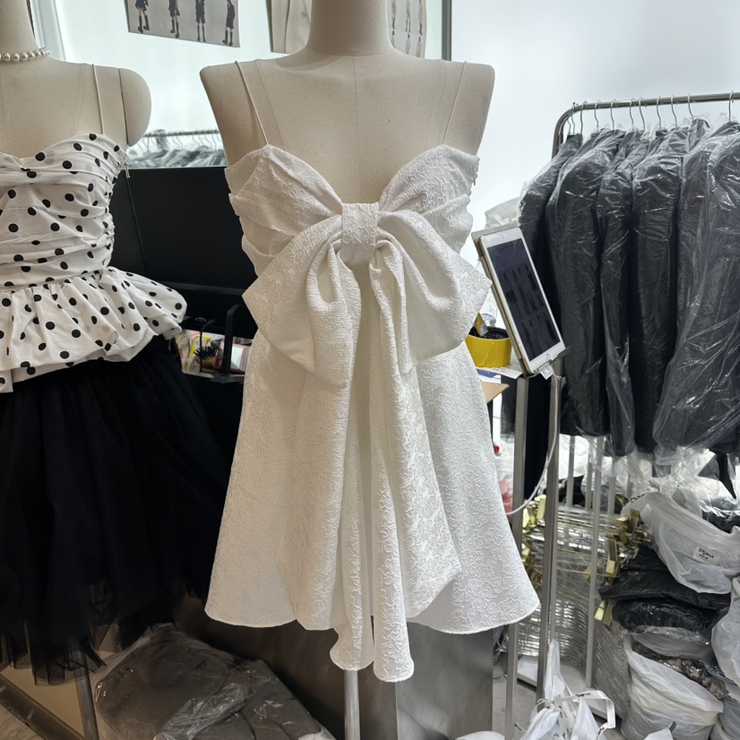 CHEAP-CHIC韓國代購女裝新款人氣推薦連衣裙可拆卸蝴蝶結CHEAP-CHIC/CHARLES THE SECOND連衣裙圖色1