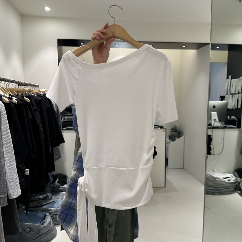 BEENS韓國東大門直郵女士新品熱賣時尚休閑職業推薦26春夏T恤BEENST恤