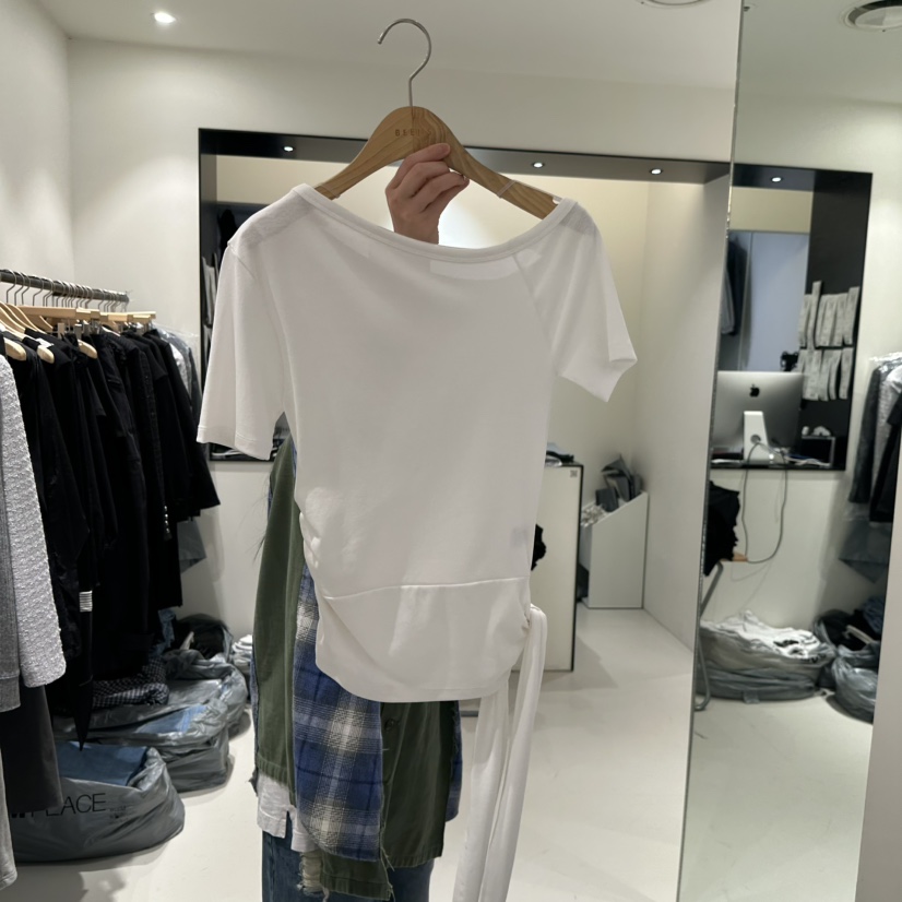 BEENS韓國東大門直郵女士新品熱賣時尚休閑職業推薦26春夏T恤BEENST恤圖色1