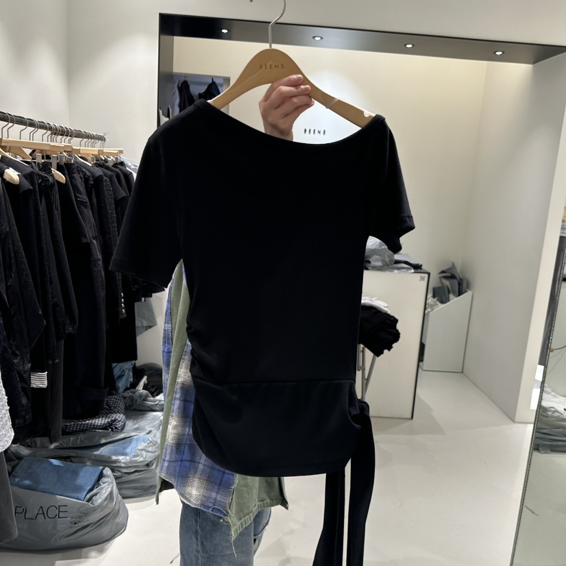BEENS韓國東大門直郵女士新品熱賣時尚休閑職業推薦26春夏T恤BEENST恤圖色3