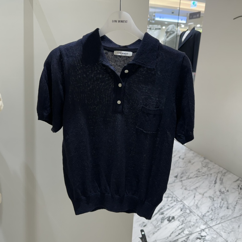 LOW MOMENT韓國東大門代購女裝新款推薦時尚26春夏針織衫亞麻LOW MOMENT針織衫圖色4