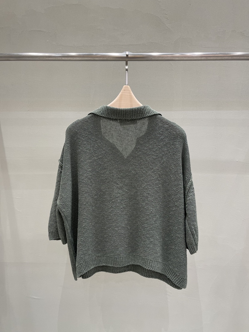 THE MUI韓國代購女裝新款推薦時尚職業26春夏針織衫口袋THE MUI針織衫