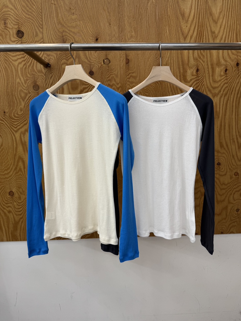 PROJECTVIEW韓國直郵女士新款職業人氣26春夏熱賣長袖T恤PROJECTVIEW長袖T恤
