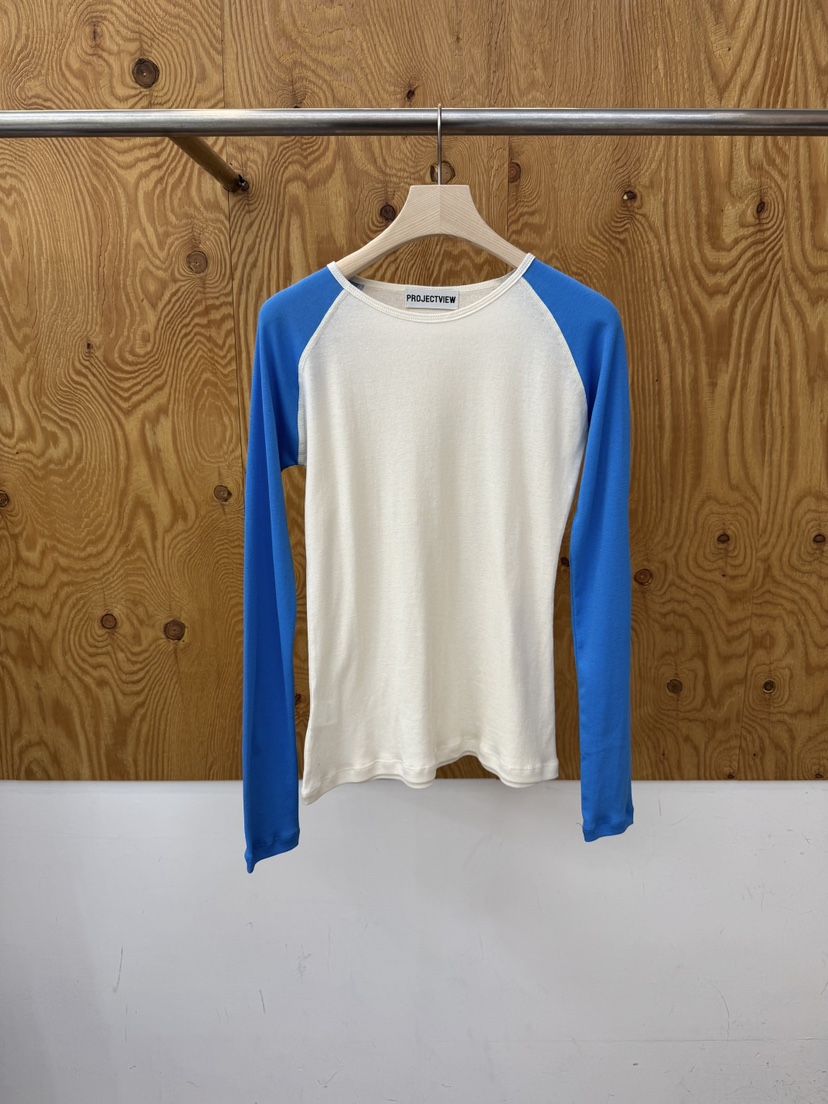 PROJECTVIEW韓國直郵女士新款職業人氣26春夏熱賣長袖T恤PROJECTVIEW長袖T恤圖色1