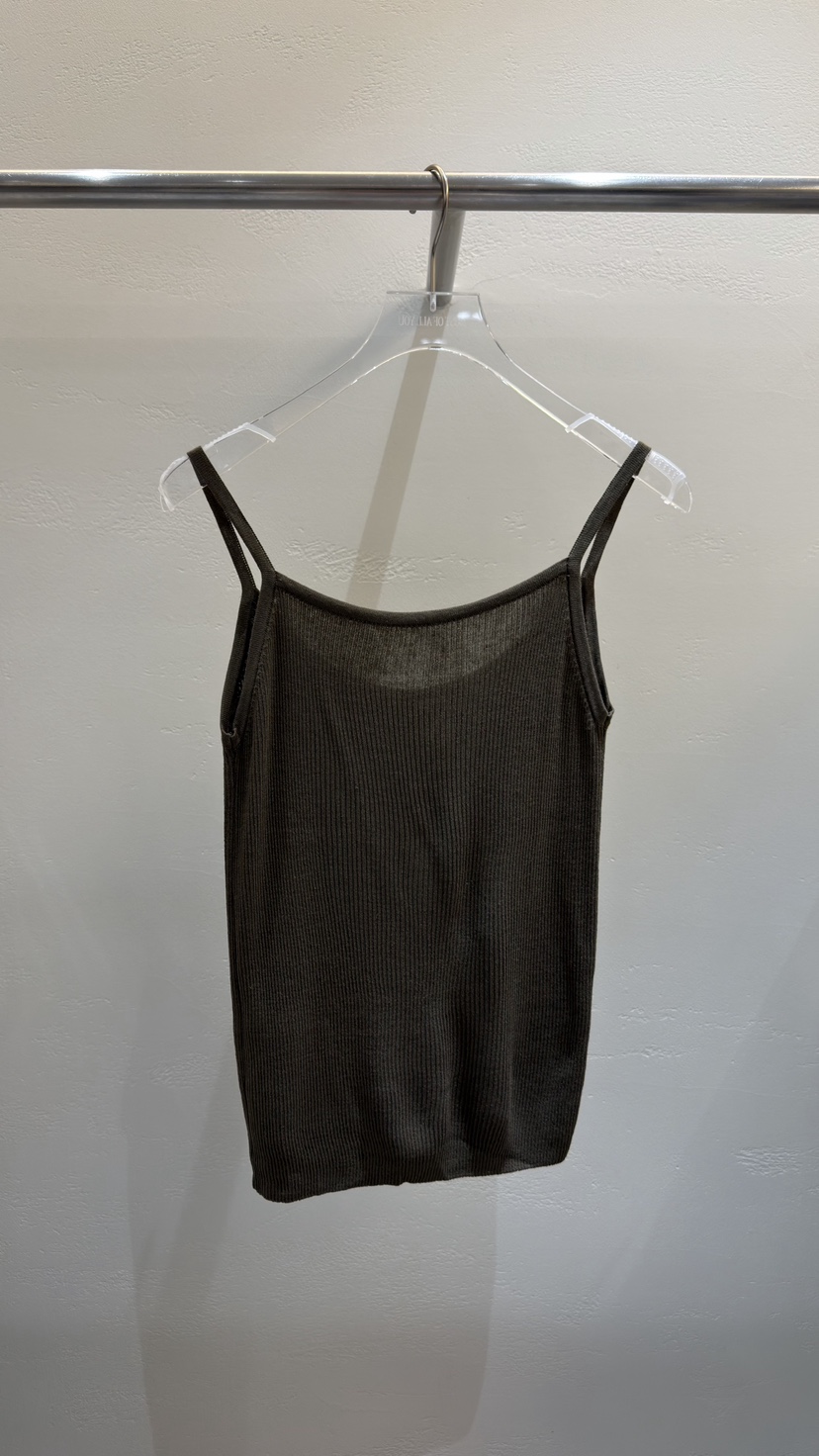 MOST OF ALL U韓國東大門直郵女士新品休閑吊帶背心亞麻羅紋MOST OF ALL U吊帶/背心圖色2