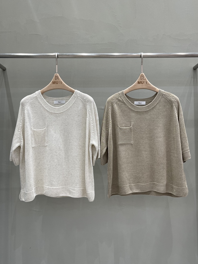 THE MUI韓國直郵實拍女士新款時尚人氣推薦職業休閑T恤口袋THE MUIT恤