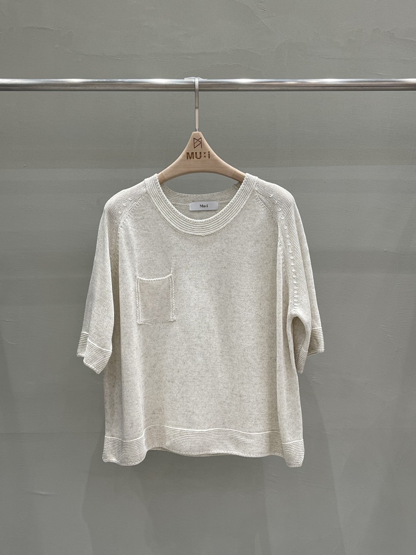 THE MUI韓國直郵實拍女士新款時尚人氣推薦職業休閑T恤口袋THE MUIT恤圖色1