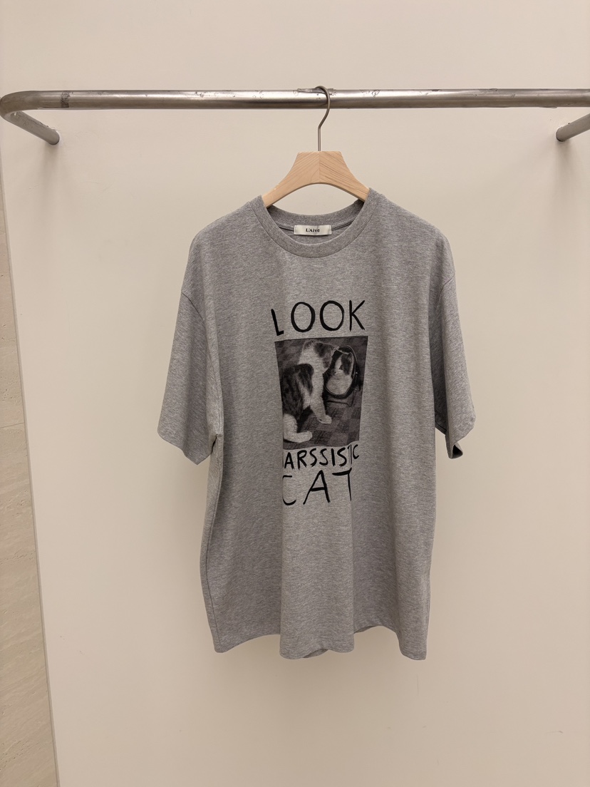 LAIVE韓國直郵女士新款推薦職業26春夏人氣熱賣休閑時尚T恤LAIVET恤圖色2