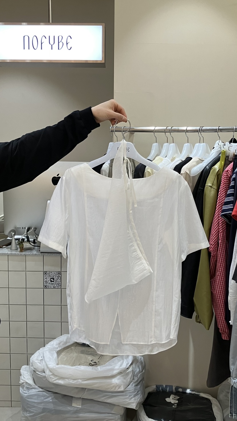 NOFYBE韓國直郵女士新品人氣時尚職業推薦套裝兩件套圍巾NOFYBE套裝