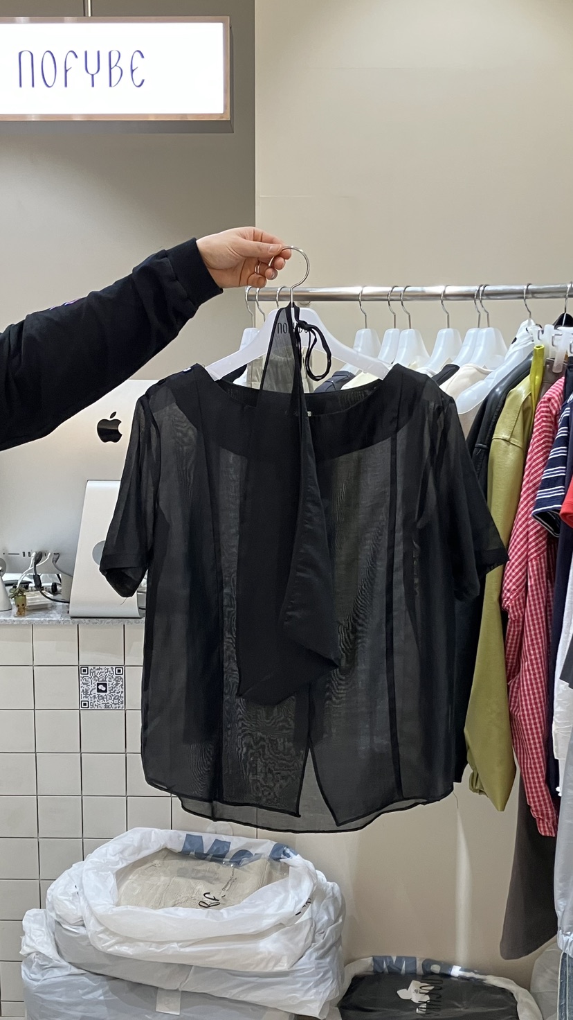 NOFYBE韓國直郵女士新品人氣時尚職業推薦套裝兩件套圍巾NOFYBE套裝圖色2